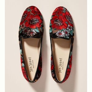 Anthropologie Jon Josef made in Spain size 11 Gatsby Loafers